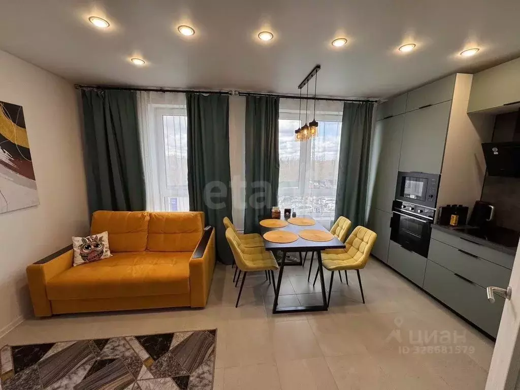 2-к кв. Тюменская область, Тюмень Полевая ул., 117к5 (55.4 м) - Фото 2