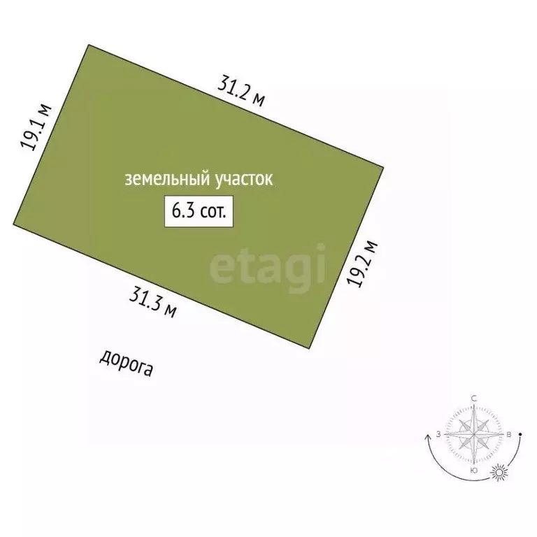 Участок в Крым, Ленинский район, Семисотское с/пос, с. Каменское ул. ... - Фото 2