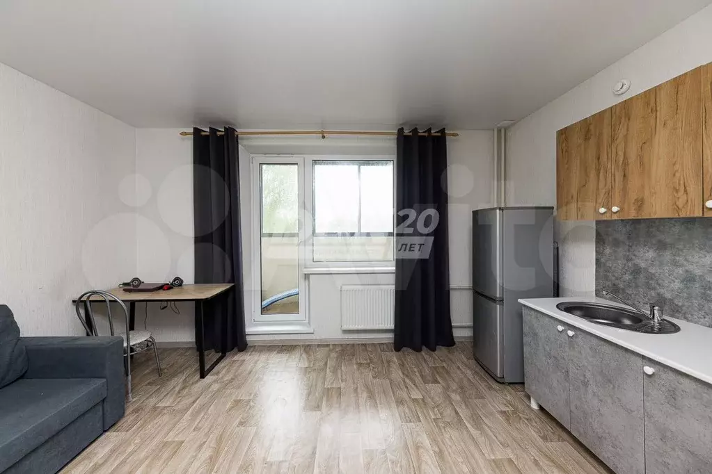Квартира-студия, 24 м, 2/10 эт. - Фото 1