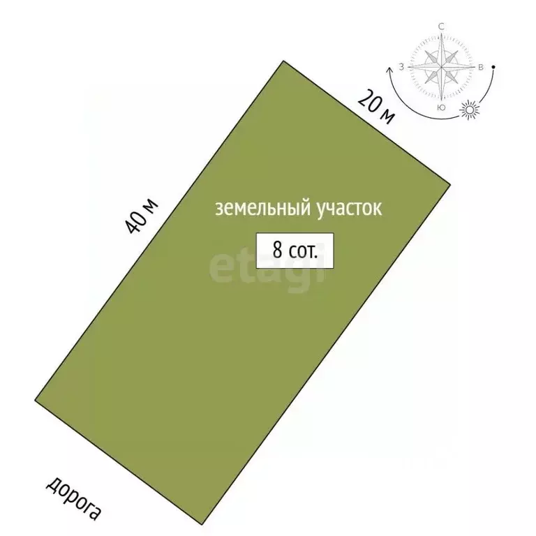 Участок в Вологодская область, Череповец ул. Мологская, 19 (8.0 сот.) - Фото 2