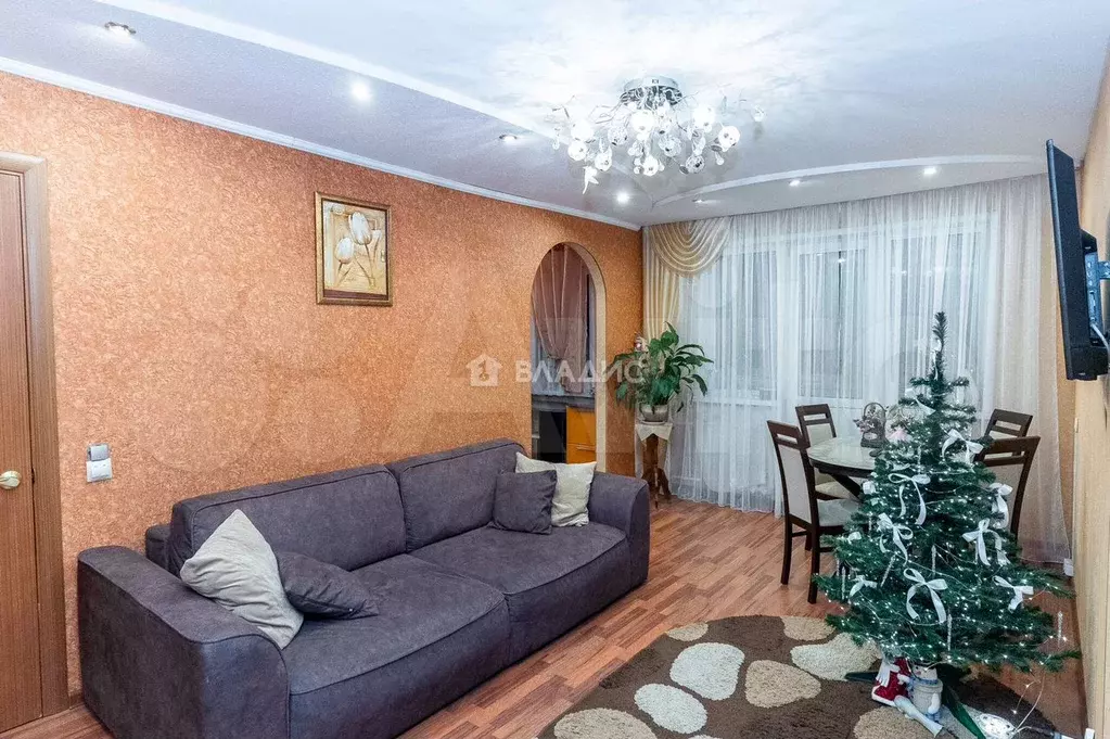 3-к. квартира, 59 м, 4/5 эт. - Фото 1