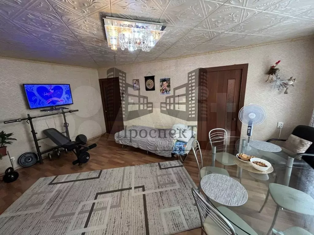 3-к. квартира, 55,4 м, 2/5 эт. - Фото 0