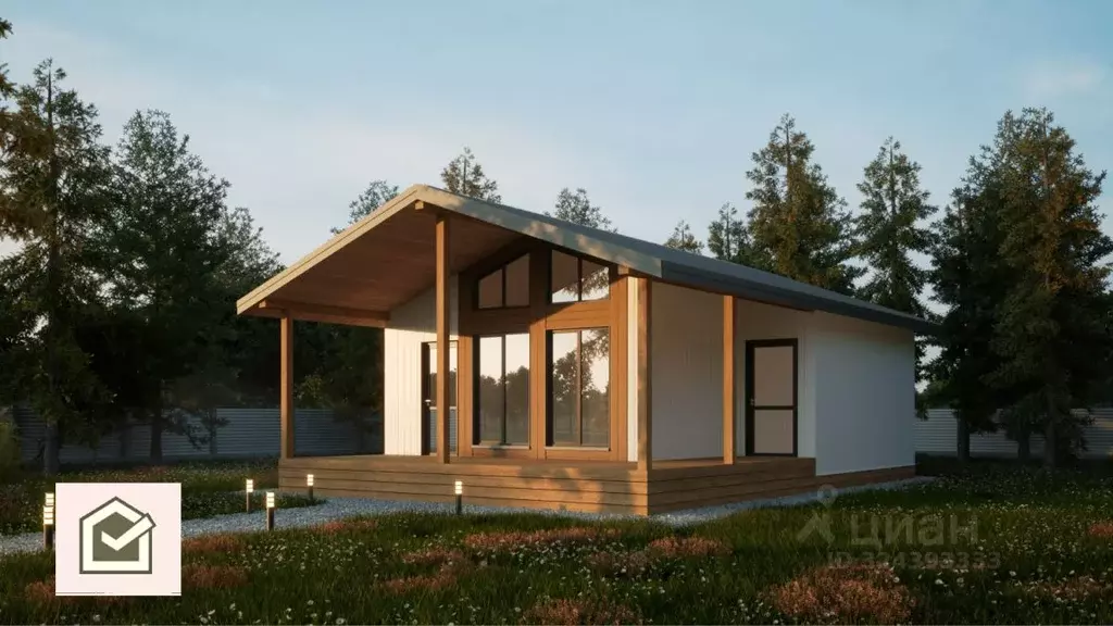 Дом в Крым, Черноморский район, с. Новосельское ул. Ленина (58 м) - Фото 2