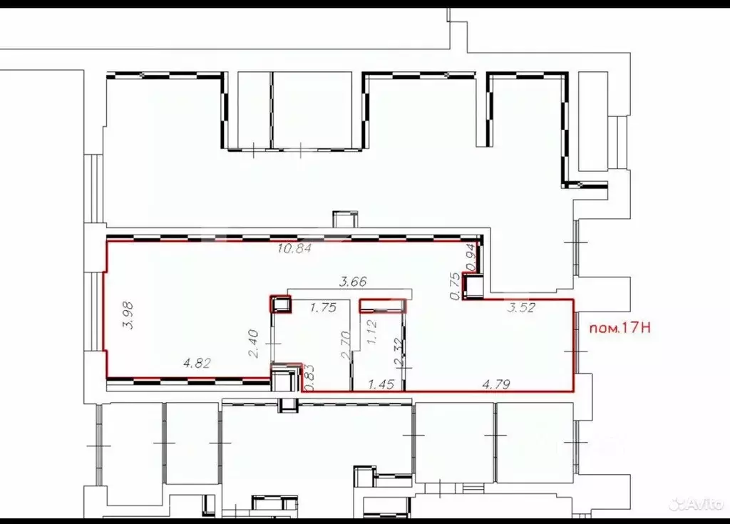 Помещение свободного назначения в Москва Тагильская ул., 4В (58 м) - Фото 1