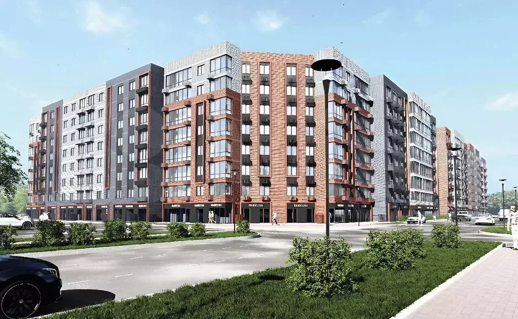 Квартира-студия, 29,3 м, 4/8 эт. - Фото 1