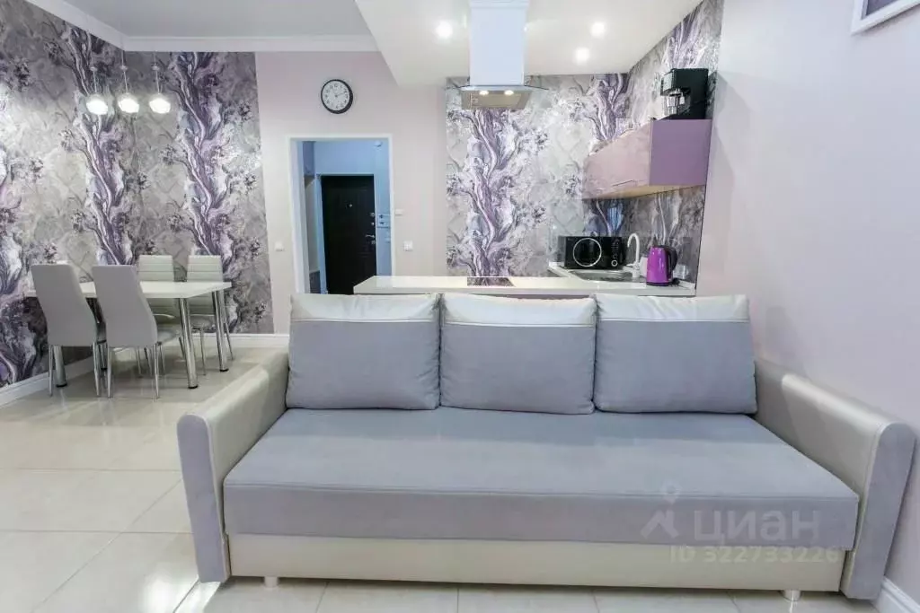 1-к кв. Калининградская область, Светлогорск ул. Ленина, 15 (50.0 м) - Фото 2