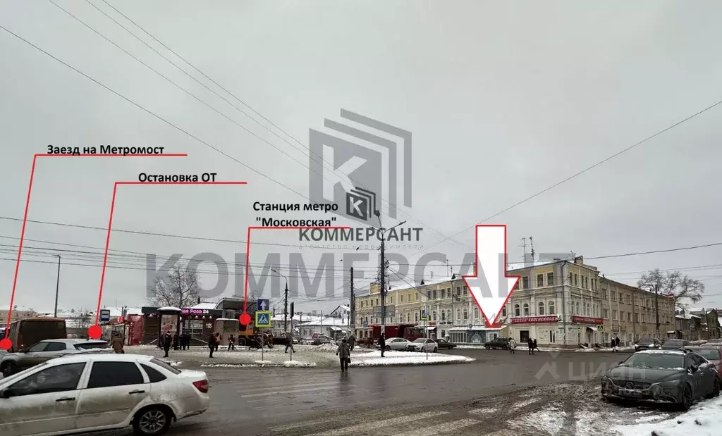 Торговая площадь в Нижегородская область, Нижний Новгород Вокзальная ... - Фото 2