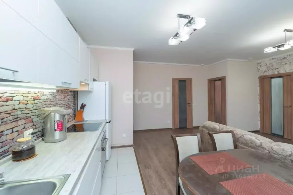 3-к кв. Пермский край, Пермь ул. Николая Островского, 93Д (68.7 м) - Фото 1