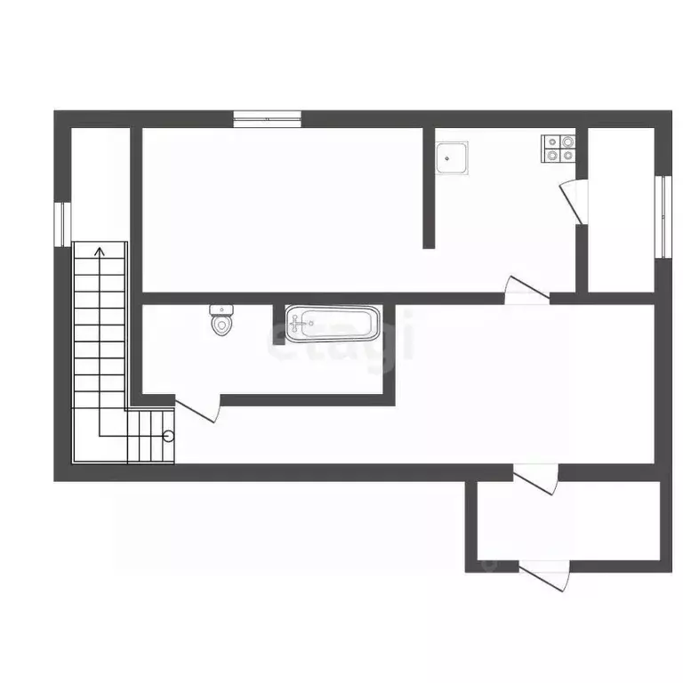 Дом в Камчатский край, Елизовский муниципальный округ, Янтарь СНТ  (58 ... - Фото 2