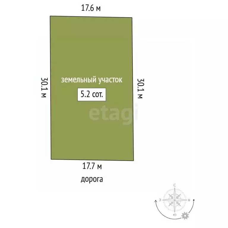 Участок в Крым, Джанкой ул. Ефремова (5.22 сот.) - Фото 2