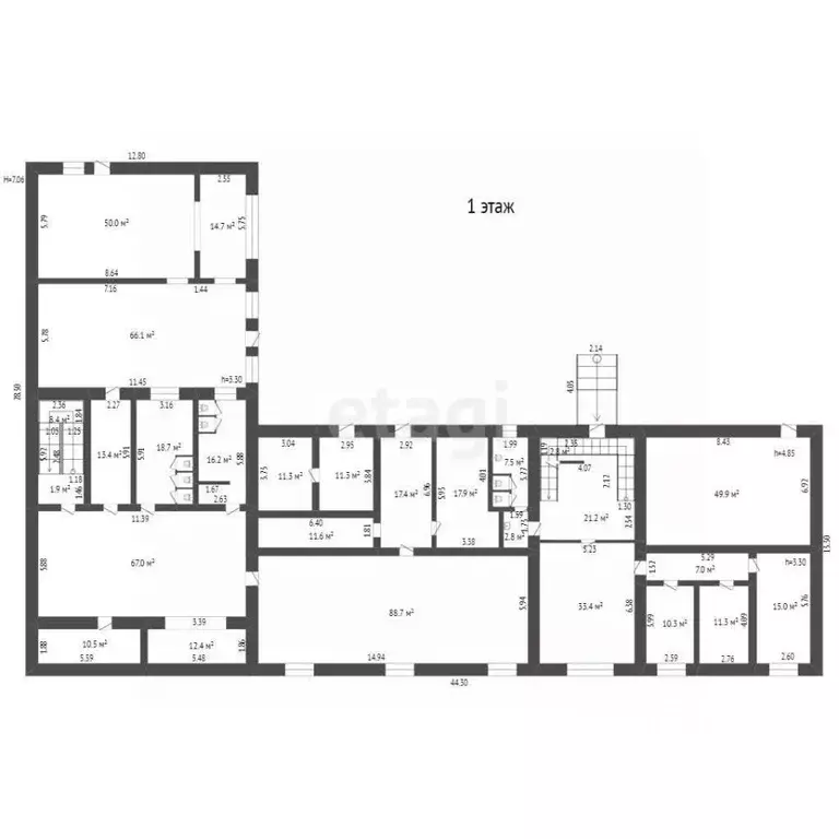 Офис в Мордовия, Саранск ул. А.П. Гайдара, 2 (1218 м) - Фото 0