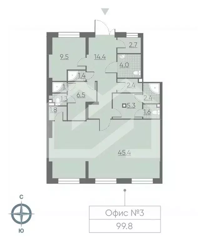 Помещение свободного назначения в Москва Производственная ул., 19Ак3 ... - Фото 2