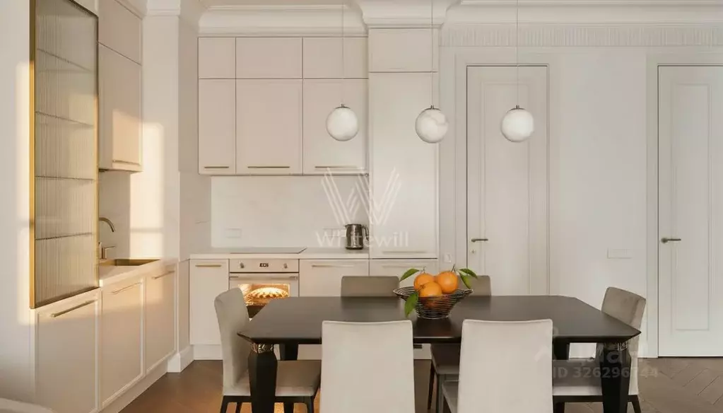 3-к кв. Москва ул. Усачева, 15А (102.0 м) - Фото 2