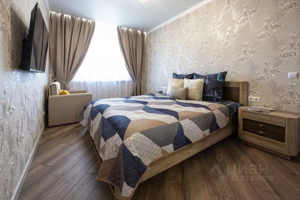 1-к кв. Калининградская область, Гурьевск Крайняя ул., 9А (35.0 м) - Фото 1