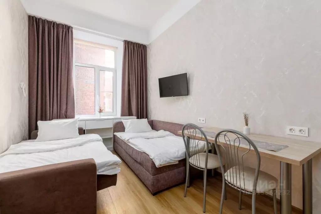 Студия Санкт-Петербург Стремянная ул., 20 (19.0 м) - Фото 1