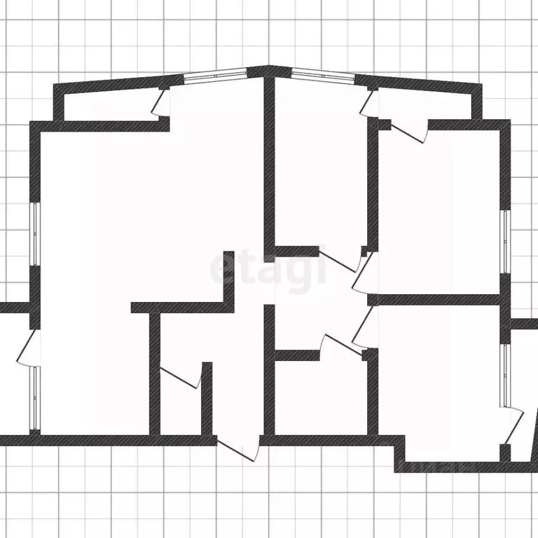 4-к кв. Курская область, Курск ул. Гайдара, 5 (130.0 м) - Фото 2