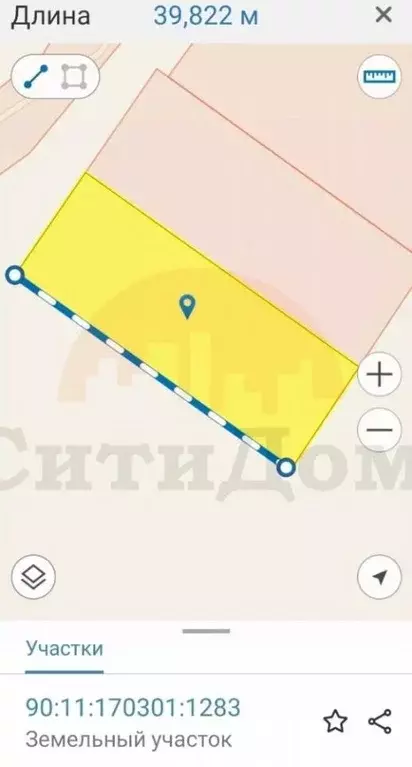 Участок в Крым, Сакский район, Охотниковское с/пос, с. Карьерное ул. ... - Фото 2