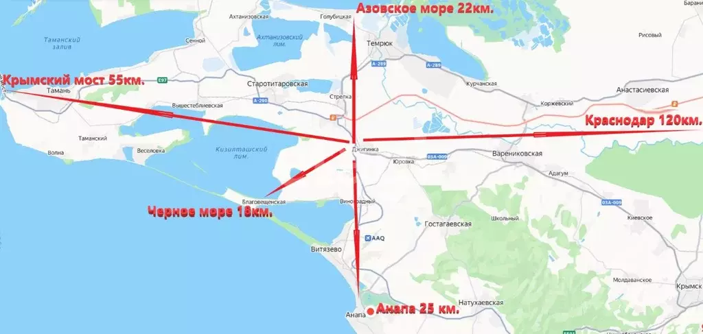 Участок в Краснодарский край, Анапа муниципальный округ, с. Джигинка ... - Фото 2