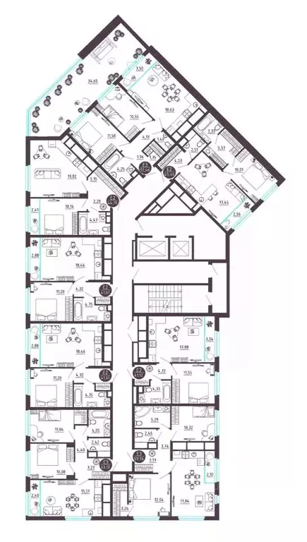 2-к кв. Рязанская область, Рязань Московское ш. (85.46 м) - Фото 1