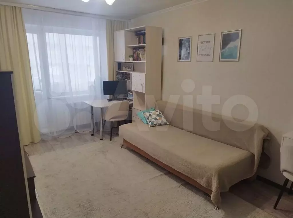 1-к. квартира, 33,5 м, 1/9 эт. - Фото 0