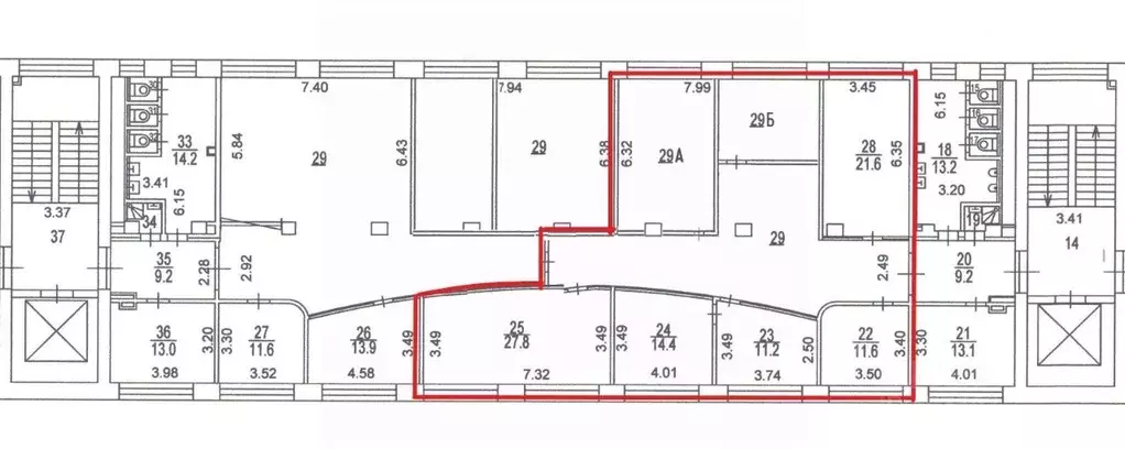Офис в Москва Шереметьевская ул., 47 (168 м) - Фото 1
