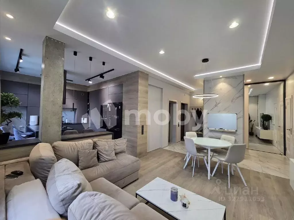 3-к кв. Калининградская область, Калининград ул. Менделеева, 7 (92.5 ... - Фото 1