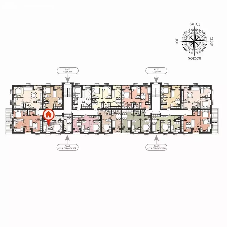 3-комнатная квартира: Челябинская область, Южноуральск (43.6 м) - Фото 2