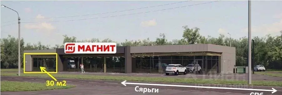 Торговая площадь в Ленинградская область, Всеволожский район, ... - Фото 2