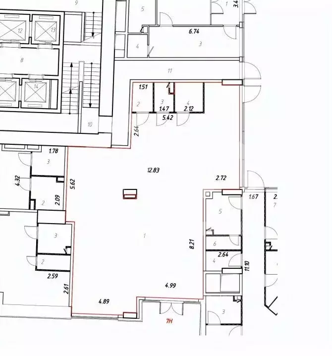 Торговая площадь в Москва ул. Академика Волгина, 2 (163 м) - Фото 2