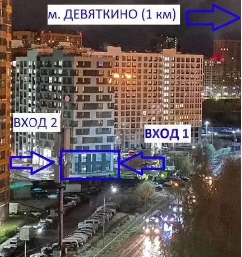 помещение свободного назначения, 180.00, мурино г - Фото 1