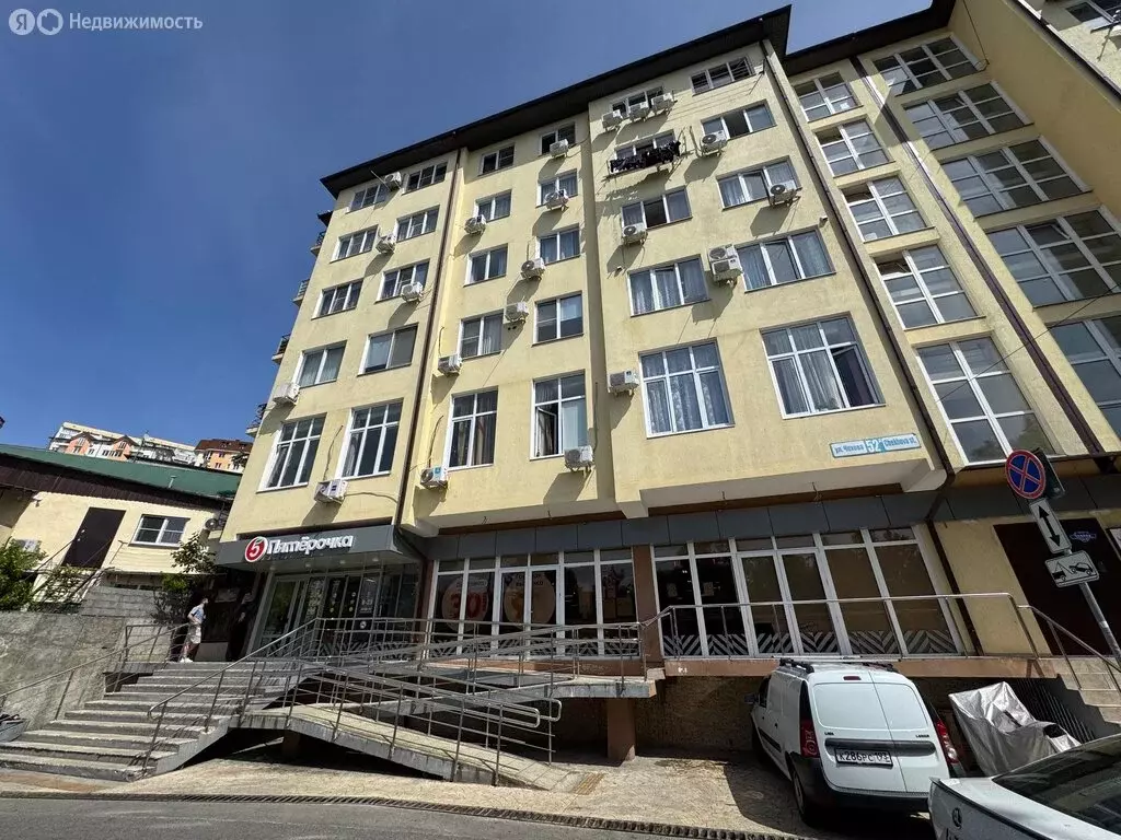 1-комнатная квартира: Сочи, микрорайон Донская, улица Чехова, 52Г (20 ... - Фото 1