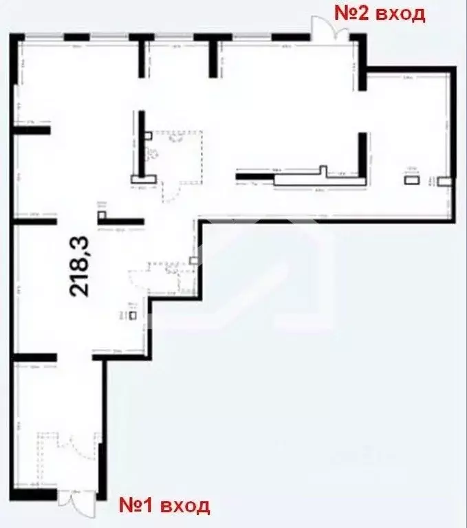 Торговая площадь в Москва Кавказский бул., 51к1 (218 м) - Фото 2