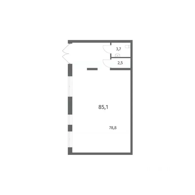 Помещение свободного назначения в Ленинградская область, Ломоносовский ... - Фото 2