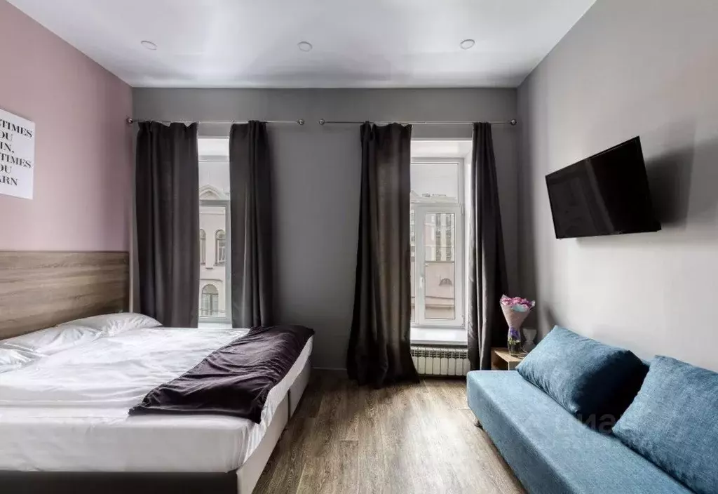 Комната Санкт-Петербург Гончарная ул., 26 (20.0 м) - Фото 1