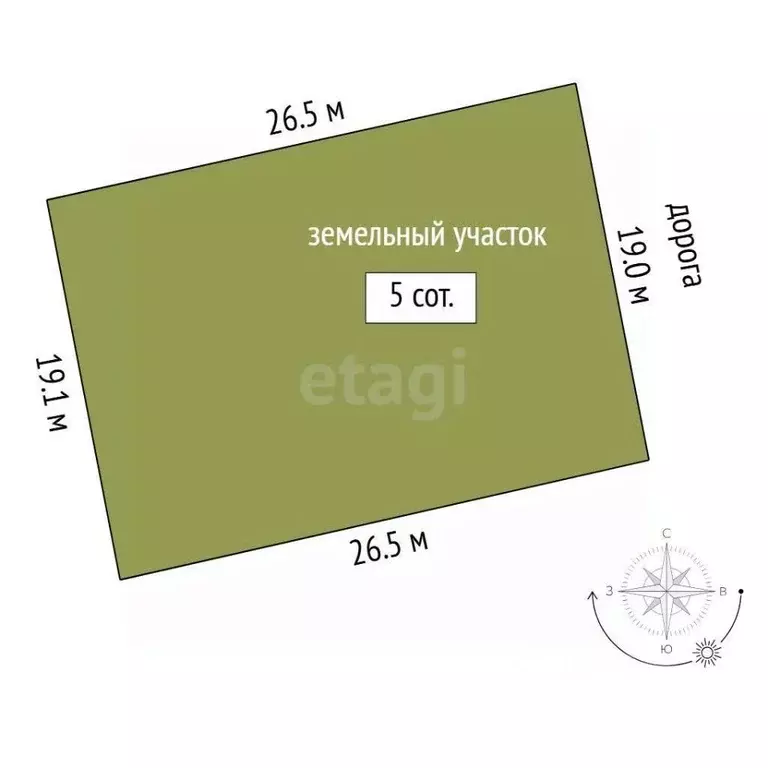 Участок в Тюменская область, Нижнетавдинский муниципальный округ, ... - Фото 2