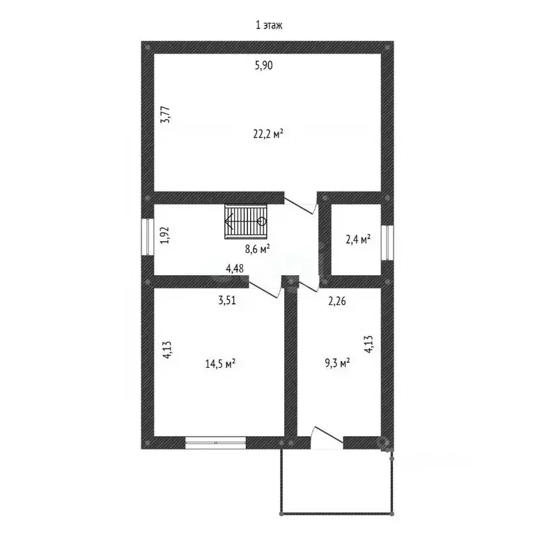 Дом в Башкортостан, Уфа городской округ, с. Нагаево ул. Благородная, ... - Фото 2