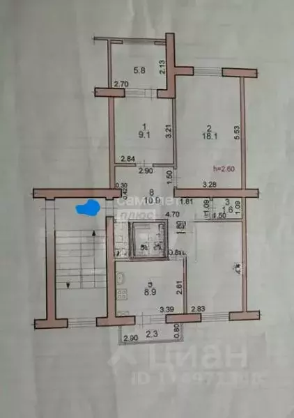 3-к кв. Калмыкия, Элиста 6-й мкр, 24 (65.2 м) - Фото 1