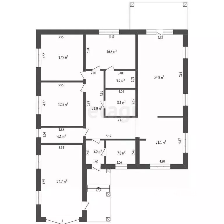 Дом в Башкортостан, Ишимбайский район, Ишеевский сельсовет, д. Октябрь ... - Фото 2
