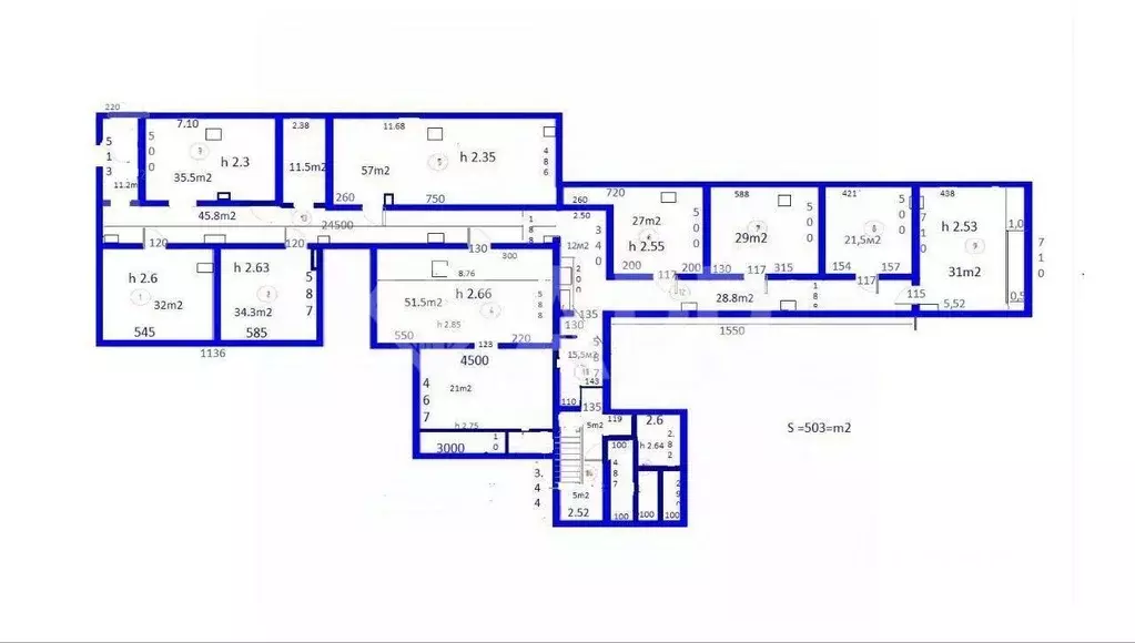Офис в Татарстан, Казань ул. Вишневского, 59 (29 м) - Фото 2