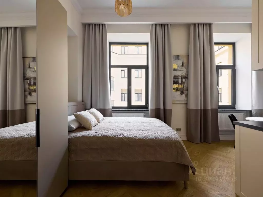 Студия Санкт-Петербург ул. Союза печатников, 24Б (27.0 м) - Фото 1