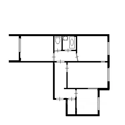 3-к кв. Тюменская область, Тюмень ул. Немцова, 41 (66.0 м) - Фото 1