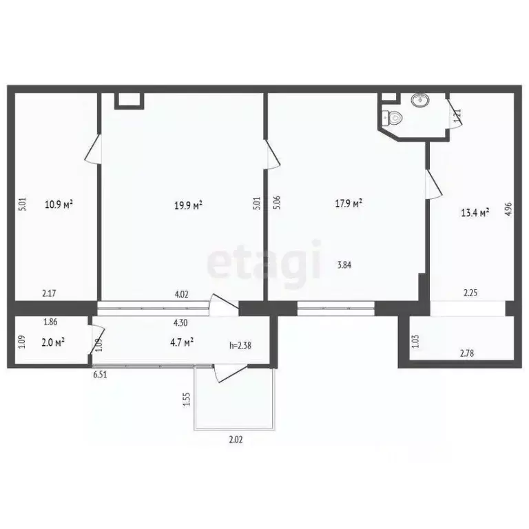 Помещение свободного назначения в Тюменская область, Тюмень Ямская ... - Фото 2