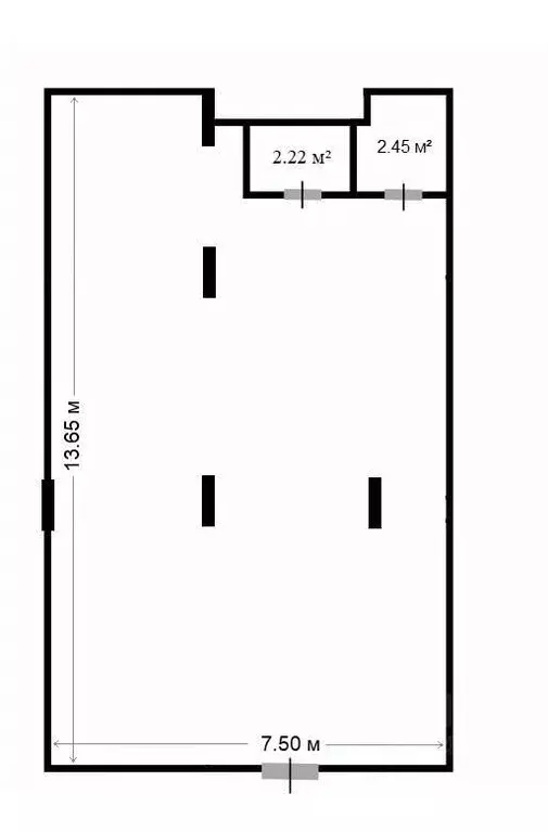 Помещение свободного назначения в Липецкая область, Липецк ... - Фото 2