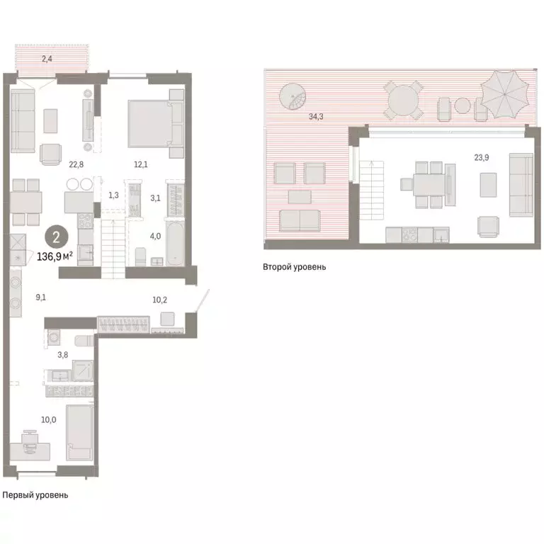 2-комнатная квартира: Новосибирск, Большевистская улица, 66 (136.9 м) - Фото 2