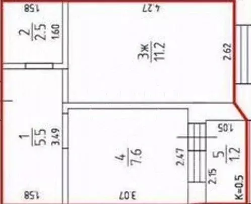 1-к кв. Калининградская область, Пионерский ул. Прибрежная, 21к3 (26.8 ... - Фото 2