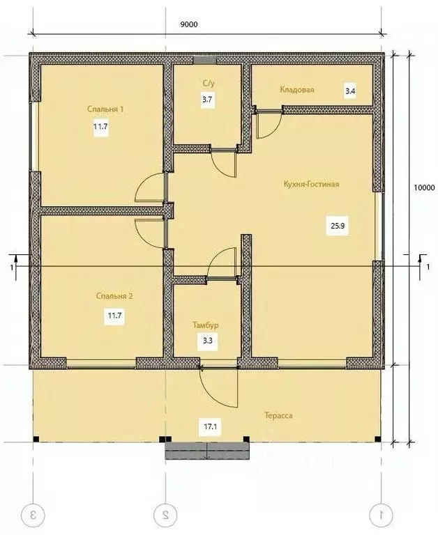 Дом в Ленинградская область, Всеволожский район, Лесколовское с/пос, ... - Фото 2