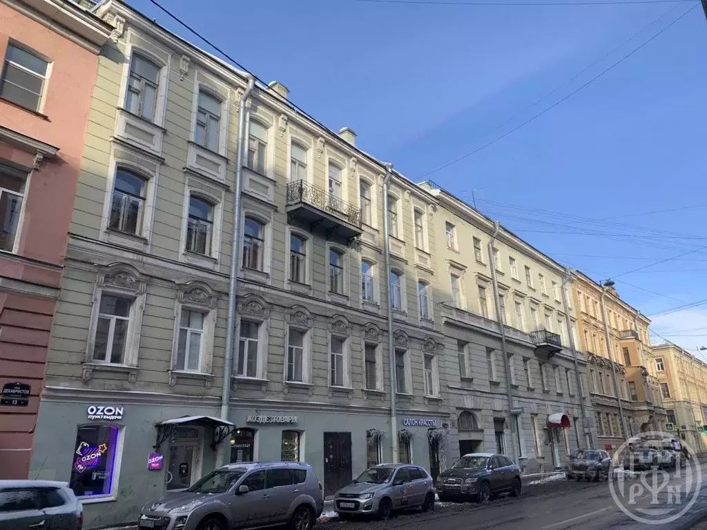 4-к кв. Санкт-Петербург ул. Декабристов, 11 (107.1 м) - Фото 1