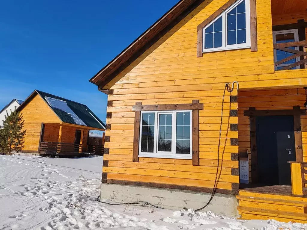 Дом в Иркутская область, Иркутский муниципальный округ, д. Карлук ул. ... - Фото 1
