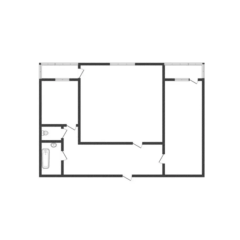 2-комнатная квартира: Ангарск, микрорайон 7А, 3 (53.3 м) - Фото 1