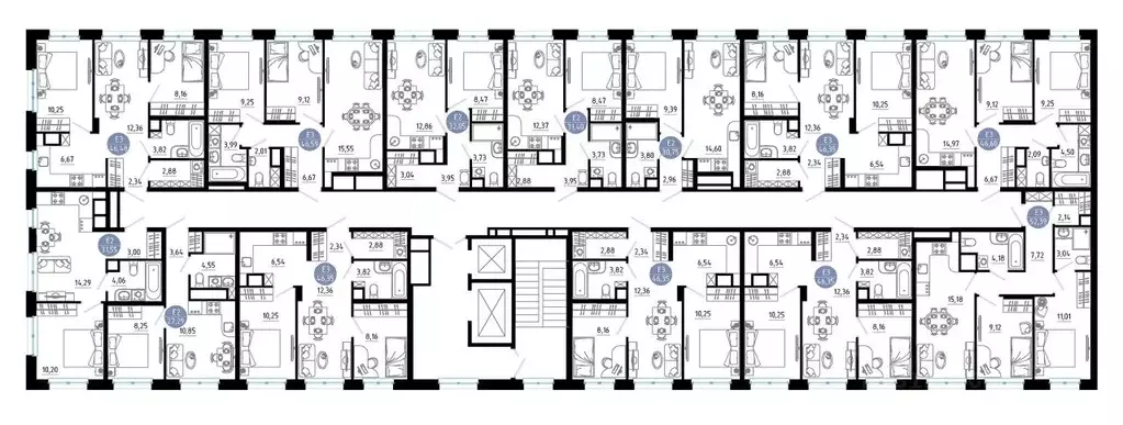 1-к кв. Рязанская область, Рязань 9-10-й кв-л,  (27.29 м) - Фото 1